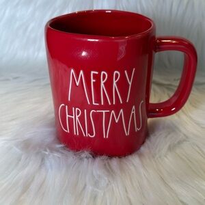 Rae Dunn Red Merry Christmas Mug